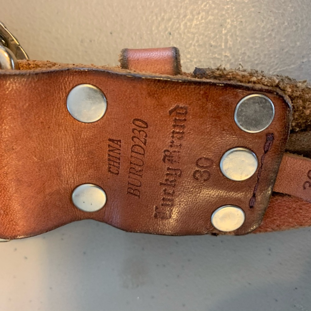 Lucky Brand Brown Leather Belt - Picture 2 of 3